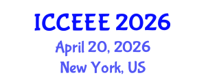 International Conference on Computing, Electrical and Electronic Engineering (ICCEEE) April 20, 2026 - New York, United States International Conference on Computing, Electrical and Electronic Engineering (ICCEEE) April 20, 2026 - New York, United States