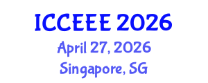 International Conference on Computing, Electrical and Electronic Engineering (ICCEEE) April 27, 2026 - Singapore, Singapore International Conference on Computing, Electrical and Electronic Engineering (ICCEEE) April 27, 2026 - Singapore, Singapore