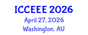 International Conference on Computing, Electrical and Electronic Engineering (ICCEEE) April 27, 2026 - Washington, Australia International Conference on Computing, Electrical and Electronic Engineering (ICCEEE) April 27, 2026 - Washington, Australia