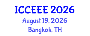 International Conference on Computing, Electrical and Electronic Engineering (ICCEEE) August 19, 2026 - Bangkok, Thailand International Conference on Computing, Electrical and Electronic Engineering (ICCEEE) August 19, 2026 - Bangkok, Thailand