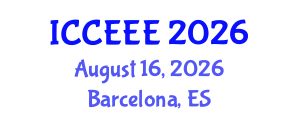 International Conference on Computing, Electrical and Electronic Engineering (ICCEEE) August 16, 2026 - Barcelona, Spain International Conference on Computing, Electrical and Electronic Engineering (ICCEEE) August 16, 2026 - Barcelona, Spain