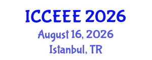 International Conference on Computing, Electrical and Electronic Engineering (ICCEEE) August 16, 2026 - Istanbul, Turkey International Conference on Computing, Electrical and Electronic Engineering (ICCEEE) August 16, 2026 - Istanbul, Turkey