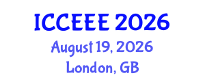 International Conference on Computing, Electrical and Electronic Engineering (ICCEEE) August 19, 2026 - London, United Kingdom International Conference on Computing, Electrical and Electronic Engineering (ICCEEE) August 19, 2026 - London, United Kingdom