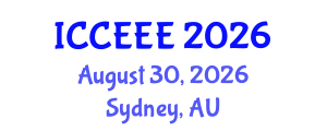 International Conference on Computing, Electrical and Electronic Engineering (ICCEEE) August 30, 2026 - Sydney, Australia International Conference on Computing, Electrical and Electronic Engineering (ICCEEE) August 30, 2026 - Sydney, Australia