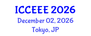 International Conference on Computing, Electrical and Electronic Engineering (ICCEEE) December 02, 2026 - Tokyo, Japan International Conference on Computing, Electrical and Electronic Engineering (ICCEEE) December 02, 2026 - Tokyo, Japan