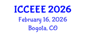 International Conference on Computing, Electrical and Electronic Engineering (ICCEEE) February 16, 2026 - Bogota, Colombia International Conference on Computing, Electrical and Electronic Engineering (ICCEEE) February 16, 2026 - Bogota, Colombia