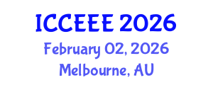 International Conference on Computing, Electrical and Electronic Engineering (ICCEEE) February 02, 2026 - Melbourne, Australia International Conference on Computing, Electrical and Electronic Engineering (ICCEEE) February 02, 2026 - Melbourne, Australia