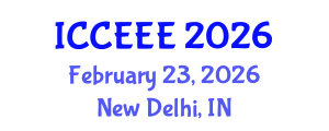 International Conference on Computing, Electrical and Electronic Engineering (ICCEEE) February 23, 2026 - New Delhi, India International Conference on Computing, Electrical and Electronic Engineering (ICCEEE) February 23, 2026 - New Delhi, India
