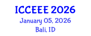 International Conference on Computing, Electrical and Electronic Engineering (ICCEEE) January 05, 2026 - Bali, Indonesia International Conference on Computing, Electrical and Electronic Engineering (ICCEEE) January 05, 2026 - Bali, Indonesia