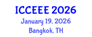 International Conference on Computing, Electrical and Electronic Engineering (ICCEEE) January 19, 2026 - Bangkok, Thailand International Conference on Computing, Electrical and Electronic Engineering (ICCEEE) January 19, 2026 - Bangkok, Thailand