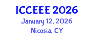 International Conference on Computing, Electrical and Electronic Engineering (ICCEEE) January 12, 2026 - Nicosia, Cyprus International Conference on Computing, Electrical and Electronic Engineering (ICCEEE) January 12, 2026 - Nicosia, Cyprus