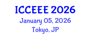 International Conference on Computing, Electrical and Electronic Engineering (ICCEEE) January 05, 2026 - Tokyo, Japan International Conference on Computing, Electrical and Electronic Engineering (ICCEEE) January 05, 2026 - Tokyo, Japan