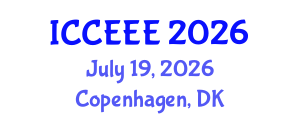 International Conference on Computing, Electrical and Electronic Engineering (ICCEEE) July 19, 2026 - Copenhagen, Denmark International Conference on Computing, Electrical and Electronic Engineering (ICCEEE) July 19, 2026 - Copenhagen, Denmark