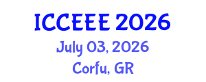 International Conference on Computing, Electrical and Electronic Engineering (ICCEEE) July 03, 2026 - Corfu, Greece International Conference on Computing, Electrical and Electronic Engineering (ICCEEE) July 03, 2026 - Corfu, Greece