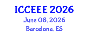 International Conference on Computing, Electrical and Electronic Engineering (ICCEEE) June 08, 2026 - Barcelona, Spain International Conference on Computing, Electrical and Electronic Engineering (ICCEEE) June 08, 2026 - Barcelona, Spain