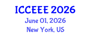 International Conference on Computing, Electrical and Electronic Engineering (ICCEEE) June 01, 2026 - New York, United States International Conference on Computing, Electrical and Electronic Engineering (ICCEEE) June 01, 2026 - New York, United States