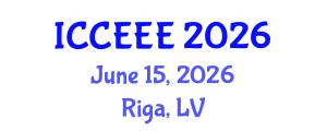 International Conference on Computing, Electrical and Electronic Engineering (ICCEEE) June 15, 2026 - Riga, Latvia International Conference on Computing, Electrical and Electronic Engineering (ICCEEE) June 15, 2026 - Riga, Latvia