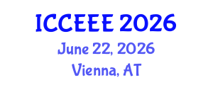 International Conference on Computing, Electrical and Electronic Engineering (ICCEEE) June 22, 2026 - Vienna, Austria International Conference on Computing, Electrical and Electronic Engineering (ICCEEE) June 22, 2026 - Vienna, Austria