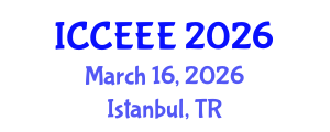 International Conference on Computing, Electrical and Electronic Engineering (ICCEEE) March 16, 2026 - Istanbul, Turkey International Conference on Computing, Electrical and Electronic Engineering (ICCEEE) March 16, 2026 - Istanbul, Turkey