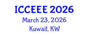International Conference on Computing, Electrical and Electronic Engineering (ICCEEE) March 23, 2026 - Kuwait, Kuwait International Conference on Computing, Electrical and Electronic Engineering (ICCEEE) March 23, 2026 - Kuwait, Kuwait