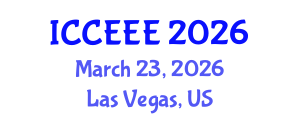 International Conference on Computing, Electrical and Electronic Engineering (ICCEEE) March 23, 2026 - Las Vegas, United States International Conference on Computing, Electrical and Electronic Engineering (ICCEEE) March 23, 2026 - Las Vegas, United States