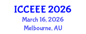 International Conference on Computing, Electrical and Electronic Engineering (ICCEEE) March 16, 2026 - Melbourne, Australia International Conference on Computing, Electrical and Electronic Engineering (ICCEEE) March 16, 2026 - Melbourne, Australia