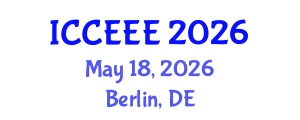 International Conference on Computing, Electrical and Electronic Engineering (ICCEEE) May 18, 2026 - Berlin, Germany International Conference on Computing, Electrical and Electronic Engineering (ICCEEE) May 18, 2026 - Berlin, Germany