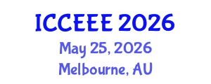 International Conference on Computing, Electrical and Electronic Engineering (ICCEEE) May 25, 2026 - Melbourne, Australia International Conference on Computing, Electrical and Electronic Engineering (ICCEEE) May 25, 2026 - Melbourne, Australia