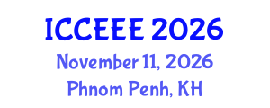 International Conference on Computing, Electrical and Electronic Engineering (ICCEEE) November 11, 2026 - Phnom Penh, Cambodia International Conference on Computing, Electrical and Electronic Engineering (ICCEEE) November 11, 2026 - Phnom Penh, Cambodia