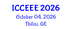 International Conference on Computing, Electrical and Electronic Engineering (ICCEEE) October 04, 2026 - Tbilisi, Georgia International Conference on Computing, Electrical and Electronic Engineering (ICCEEE) October 04, 2026 - Tbilisi, Georgia