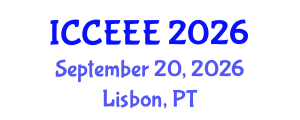International Conference on Computing, Electrical and Electronic Engineering (ICCEEE) September 20, 2026 - Lisbon, Portugal International Conference on Computing, Electrical and Electronic Engineering (ICCEEE) September 20, 2026 - Lisbon, Portugal
