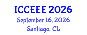 International Conference on Computing, Electrical and Electronic Engineering (ICCEEE) September 16, 2026 - Santiago, Chile International Conference on Computing, Electrical and Electronic Engineering (ICCEEE) September 16, 2026 - Santiago, Chile