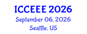 International Conference on Computing, Electrical and Electronic Engineering (ICCEEE) September 06, 2026 - Seattle, United States International Conference on Computing, Electrical and Electronic Engineering (ICCEEE) September 06, 2026 - Seattle, United States