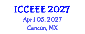 International Conference on Computing, Electrical and Electronic Engineering (ICCEEE) April 05, 2027 - Cancún, Mexico International Conference on Computing, Electrical and Electronic Engineering (ICCEEE) April 05, 2027 - Cancún, Mexico