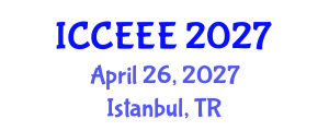 International Conference on Computing, Electrical and Electronic Engineering (ICCEEE) April 26, 2027 - Istanbul, Turkey International Conference on Computing, Electrical and Electronic Engineering (ICCEEE) April 26, 2027 - Istanbul, Turkey
