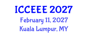 International Conference on Computing, Electrical and Electronic Engineering (ICCEEE) February 11, 2027 - Kuala Lumpur, Malaysia International Conference on Computing, Electrical and Electronic Engineering (ICCEEE) February 11, 2027 - Kuala Lumpur, Malaysia