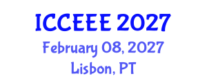 International Conference on Computing, Electrical and Electronic Engineering (ICCEEE) February 08, 2027 - Lisbon, Portugal International Conference on Computing, Electrical and Electronic Engineering (ICCEEE) February 08, 2027 - Lisbon, Portugal