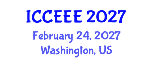 International Conference on Computing, Electrical and Electronic Engineering (ICCEEE) February 24, 2027 - Washington, United States International Conference on Computing, Electrical and Electronic Engineering (ICCEEE) February 24, 2027 - Washington, United States