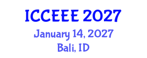 International Conference on Computing, Electrical and Electronic Engineering (ICCEEE) January 14, 2027 - Bali, Indonesia International Conference on Computing, Electrical and Electronic Engineering (ICCEEE) January 14, 2027 - Bali, Indonesia