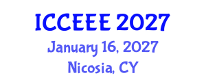 International Conference on Computing, Electrical and Electronic Engineering (ICCEEE) January 16, 2027 - Nicosia, Cyprus International Conference on Computing, Electrical and Electronic Engineering (ICCEEE) January 16, 2027 - Nicosia, Cyprus