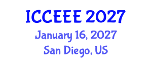International Conference on Computing, Electrical and Electronic Engineering (ICCEEE) January 16, 2027 - San Diego, United States International Conference on Computing, Electrical and Electronic Engineering (ICCEEE) January 16, 2027 - San Diego, United States