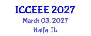 International Conference on Computing, Electrical and Electronic Engineering (ICCEEE) March 03, 2027 - Haifa, Israel International Conference on Computing, Electrical and Electronic Engineering (ICCEEE) March 03, 2027 - Haifa, Israel
