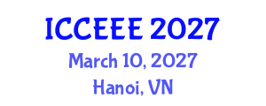 International Conference on Computing, Electrical and Electronic Engineering (ICCEEE) March 10, 2027 - Hanoi, Vietnam International Conference on Computing, Electrical and Electronic Engineering (ICCEEE) March 10, 2027 - Hanoi, Vietnam