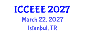 International Conference on Computing, Electrical and Electronic Engineering (ICCEEE) March 22, 2027 - Istanbul, Turkey International Conference on Computing, Electrical and Electronic Engineering (ICCEEE) March 22, 2027 - Istanbul, Turkey