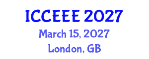 International Conference on Computing, Electrical and Electronic Engineering (ICCEEE) March 15, 2027 - London, United Kingdom International Conference on Computing, Electrical and Electronic Engineering (ICCEEE) March 15, 2027 - London, United Kingdom