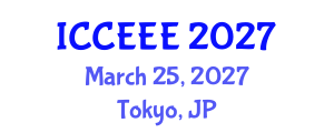International Conference on Computing, Electrical and Electronic Engineering (ICCEEE) March 25, 2027 - Tokyo, Japan International Conference on Computing, Electrical and Electronic Engineering (ICCEEE) March 25, 2027 - Tokyo, Japan