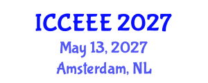 International Conference on Computing, Electrical and Electronic Engineering (ICCEEE) May 13, 2027 - Amsterdam, Netherlands International Conference on Computing, Electrical and Electronic Engineering (ICCEEE) May 13, 2027 - Amsterdam, Netherlands