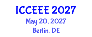 International Conference on Computing, Electrical and Electronic Engineering (ICCEEE) May 20, 2027 - Berlin, Germany International Conference on Computing, Electrical and Electronic Engineering (ICCEEE) May 20, 2027 - Berlin, Germany