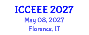International Conference on Computing, Electrical and Electronic Engineering (ICCEEE) May 08, 2027 - Florence, Italy International Conference on Computing, Electrical and Electronic Engineering (ICCEEE) May 08, 2027 - Florence, Italy