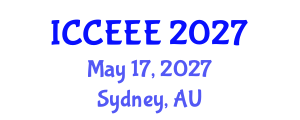 International Conference on Computing, Electrical and Electronic Engineering (ICCEEE) May 17, 2027 - Sydney, Australia International Conference on Computing, Electrical and Electronic Engineering (ICCEEE) May 17, 2027 - Sydney, Australia